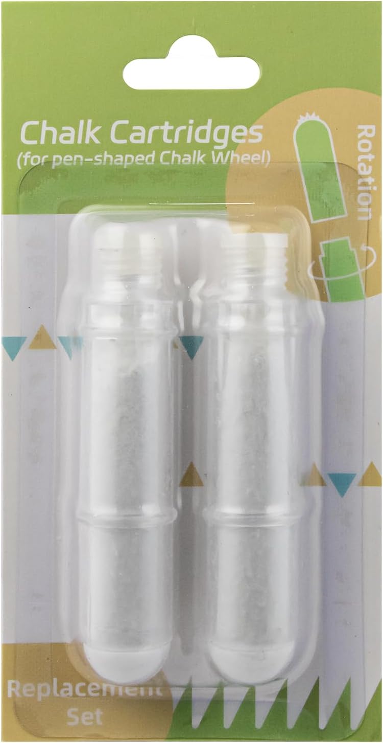 chaseroad 2PCS Sewing Chalk Refill - White - Image 1